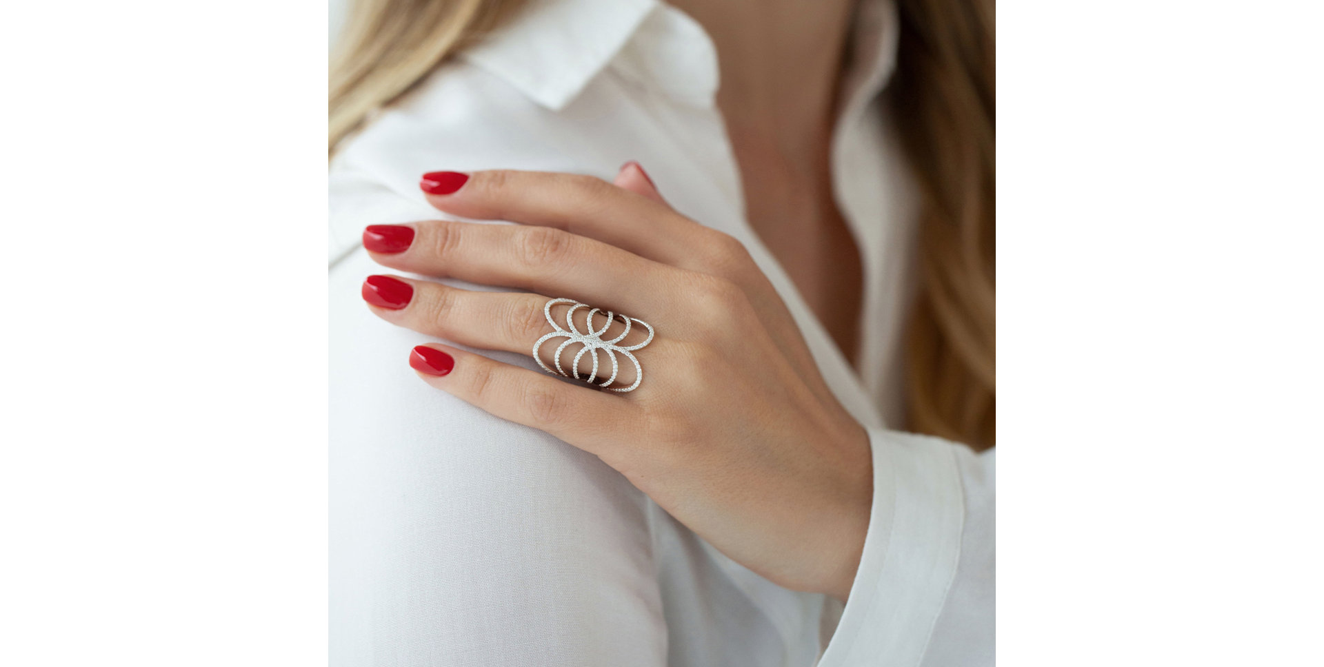 Prsteň s diamantmi Starshine Lure