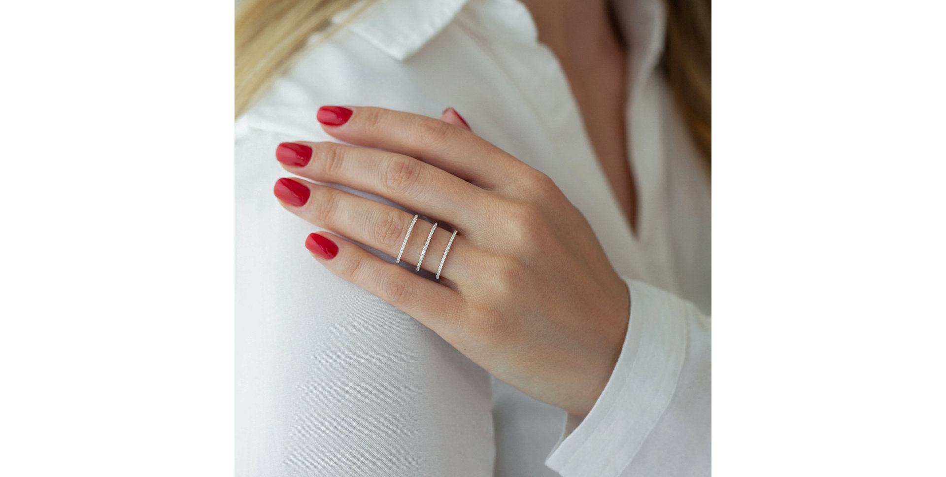 Prsteň s diamantmi Miracle Planet