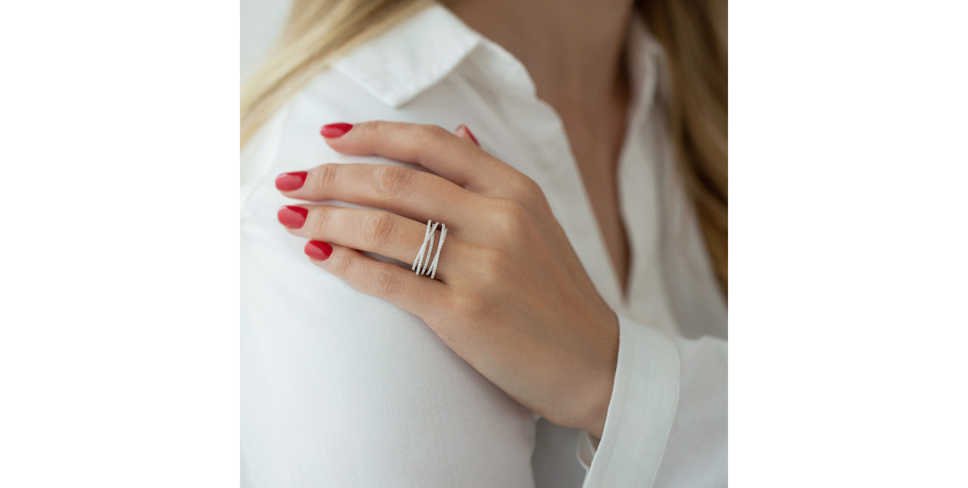 Prsteň s diamantmi Noble Brilliance