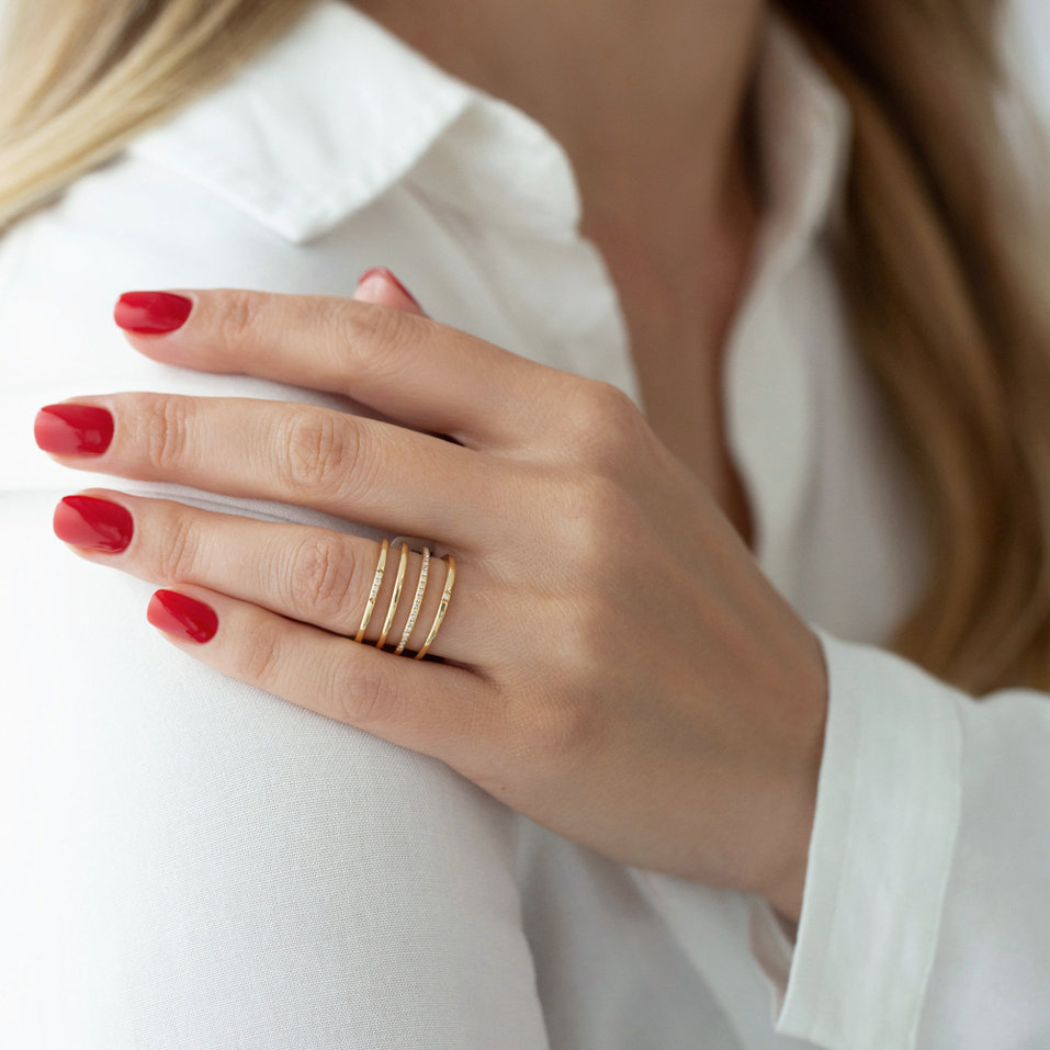 Prsteň s diamantmi Moonlight Infinity