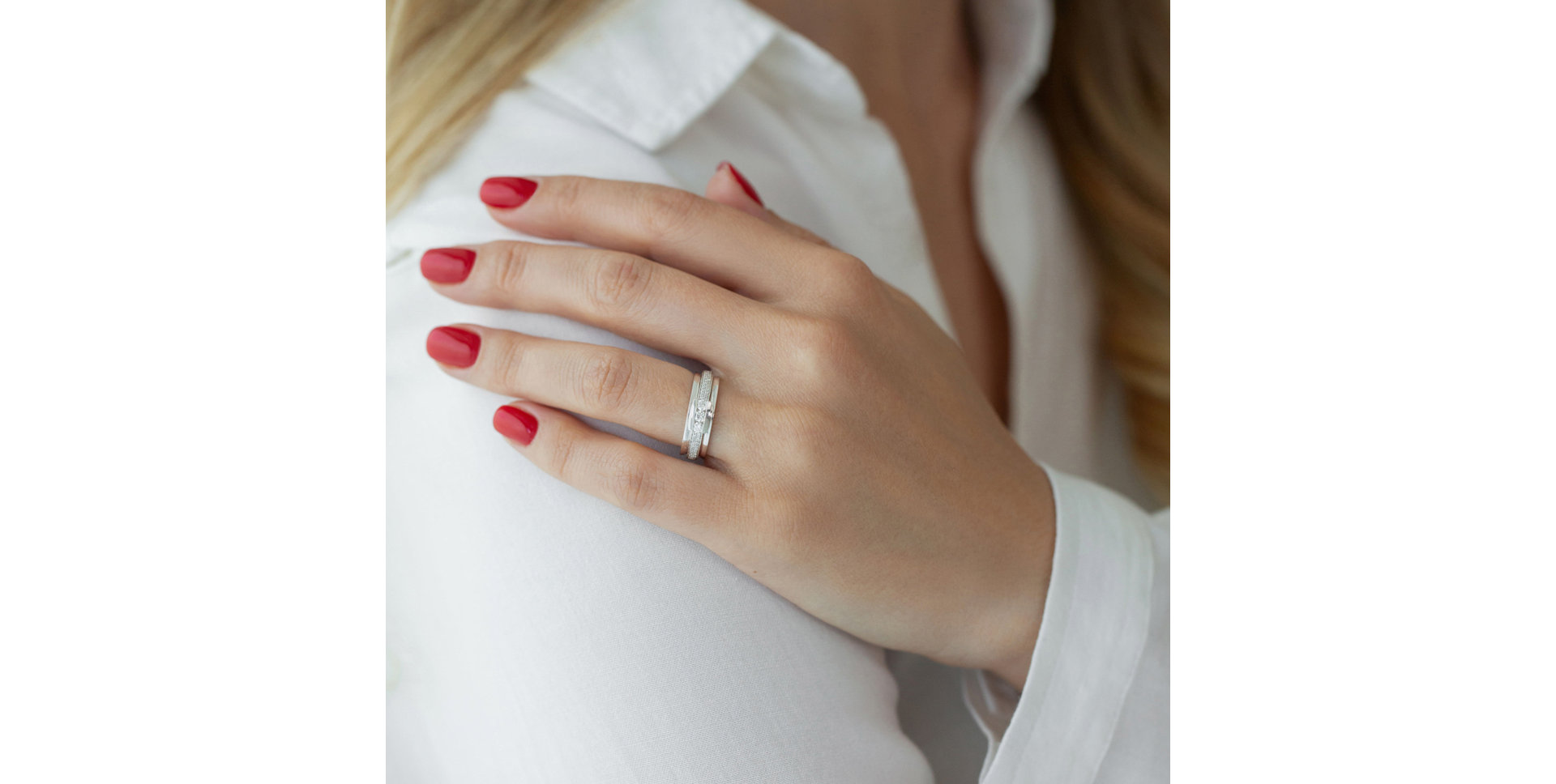 Prsteň s diamantmi Amazing Essence