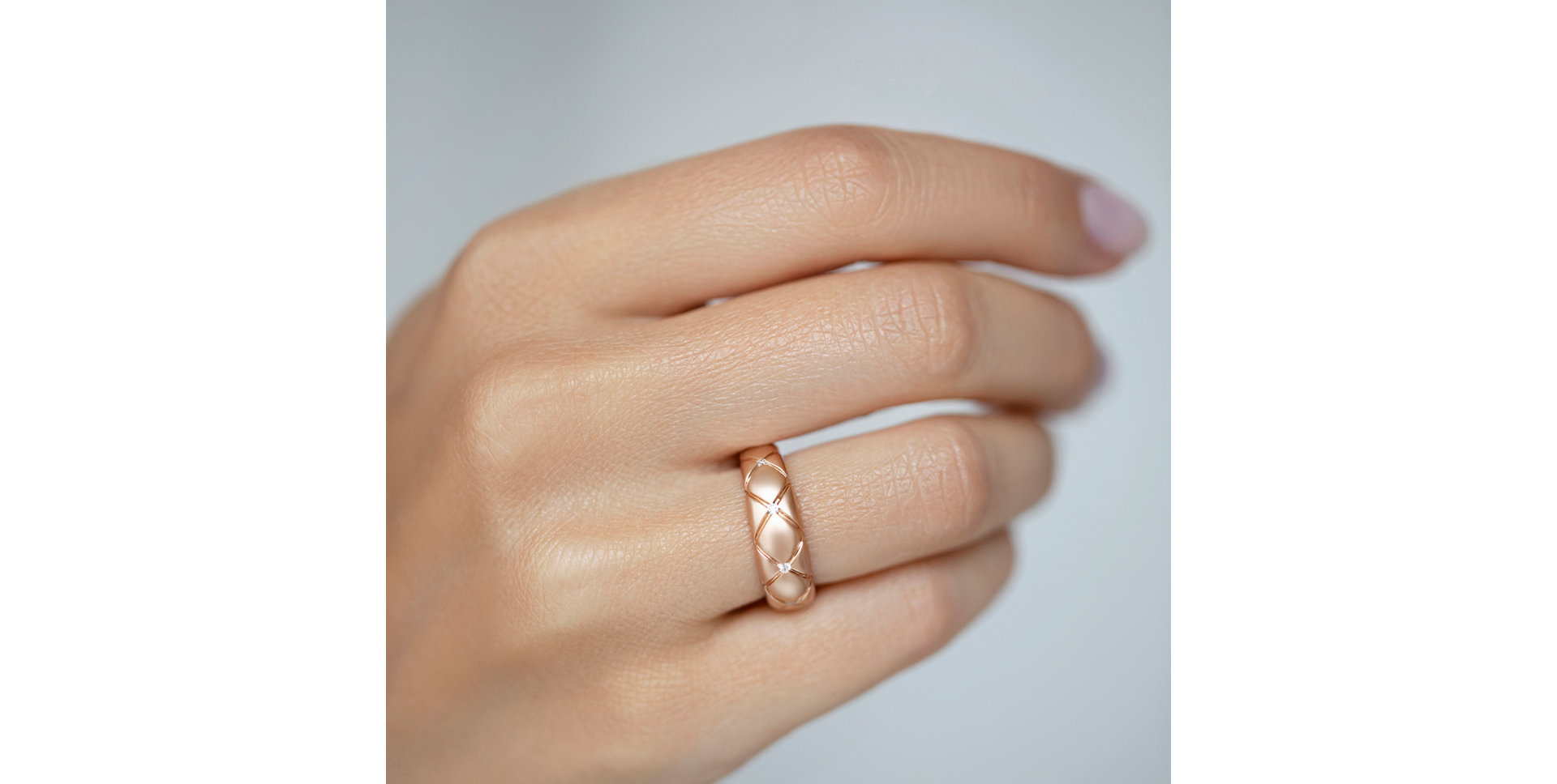 Prsteň s diamantmi Royal Joy