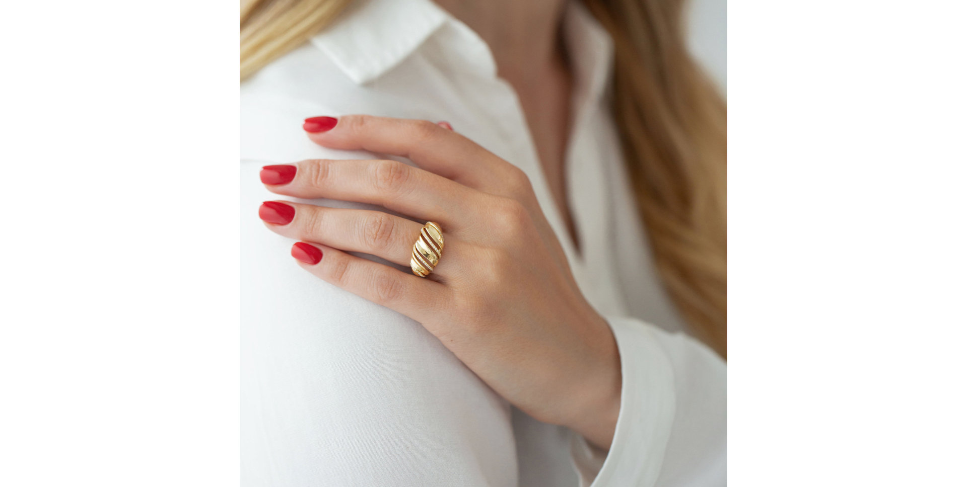 Prsteň s diamantmi Endless Dream