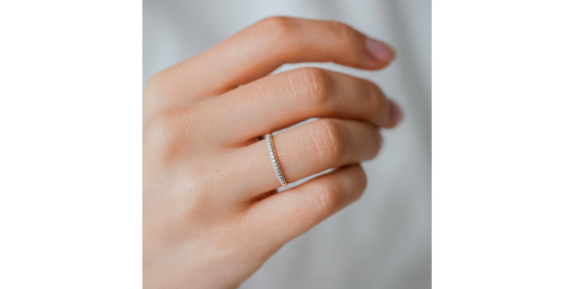 Prsteň s diamantmi Magical Storm