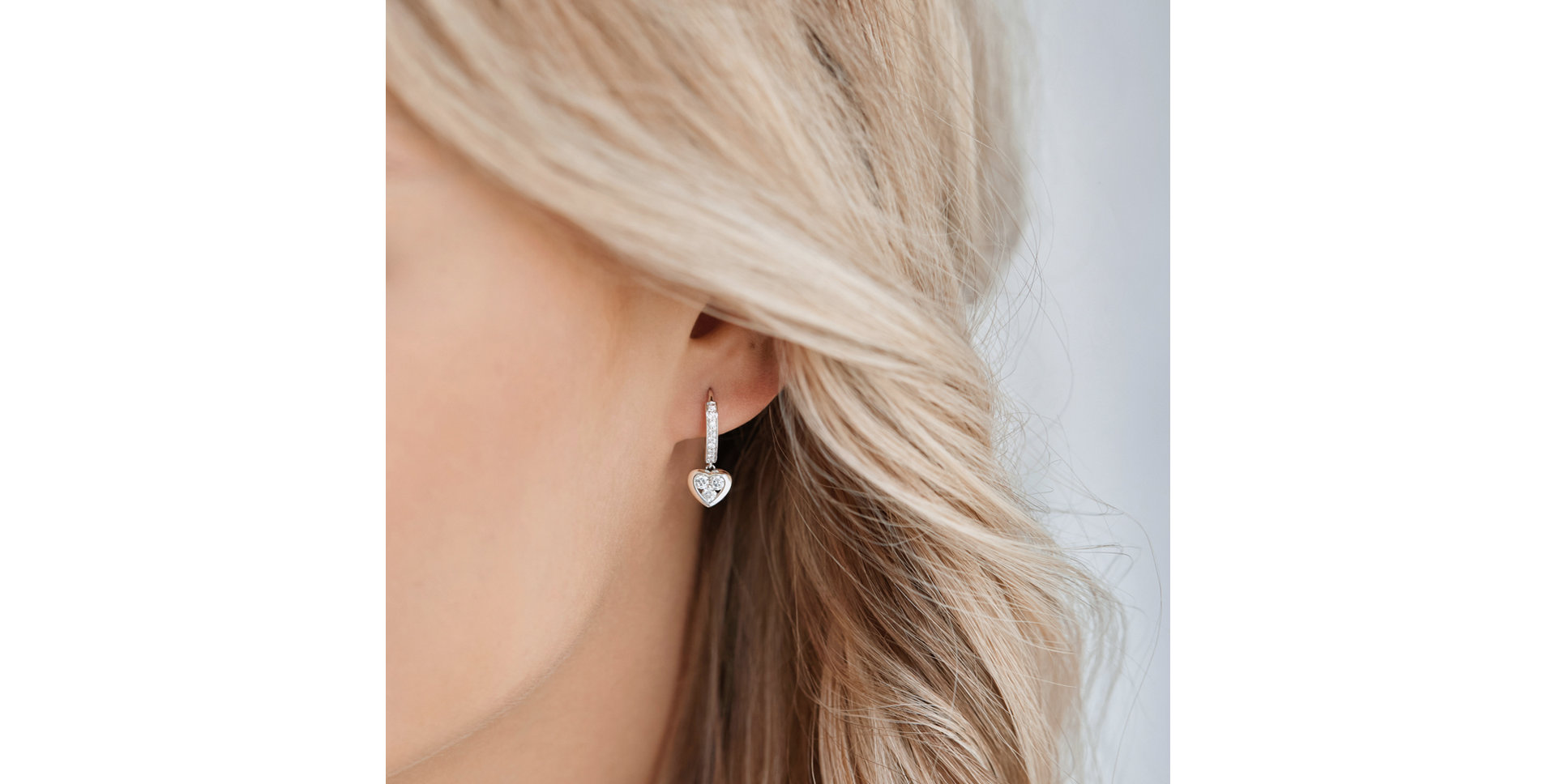 Náušnice s diamantmi Divine Love