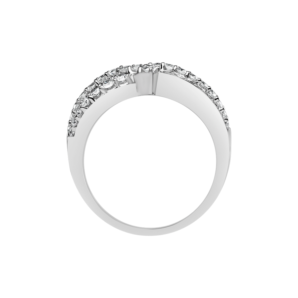 Prsteň s diamantmi Hermine