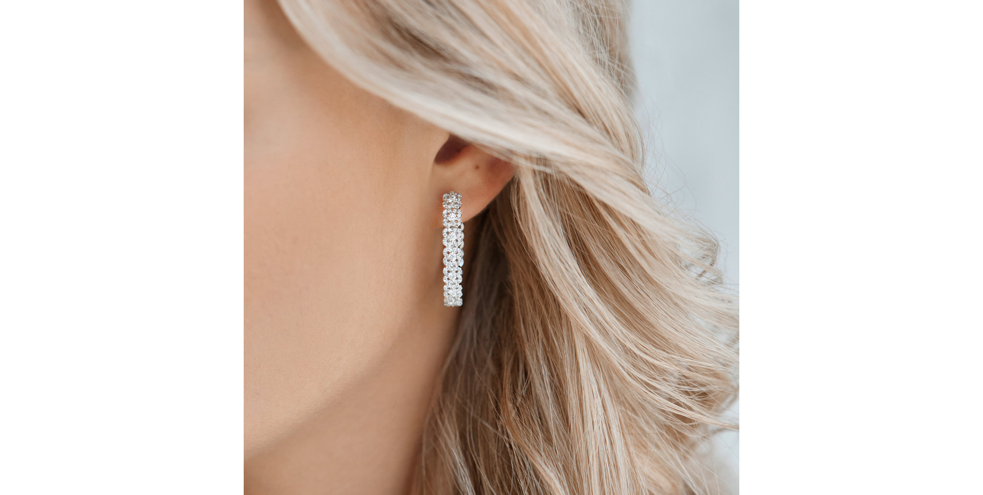 Náušnice s čiernymi diamantmi Charming Passion