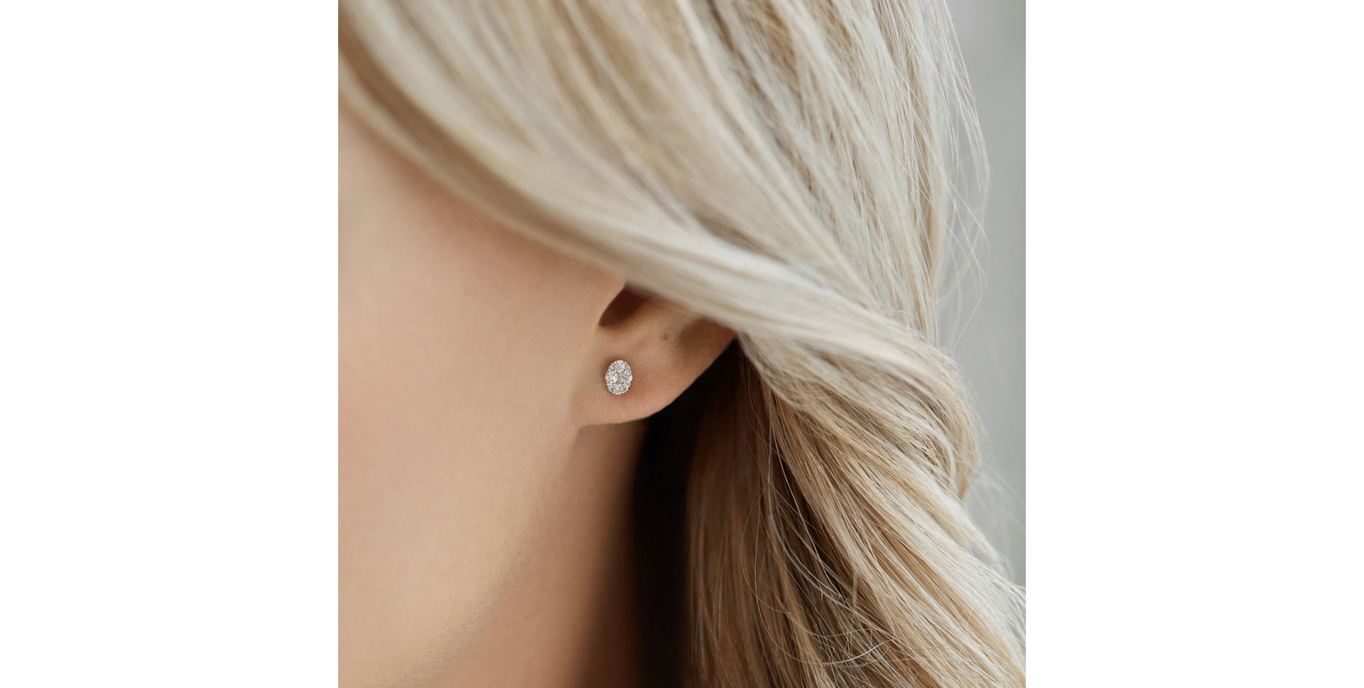 Náušnice s diamantmi One Thousand And One Nights