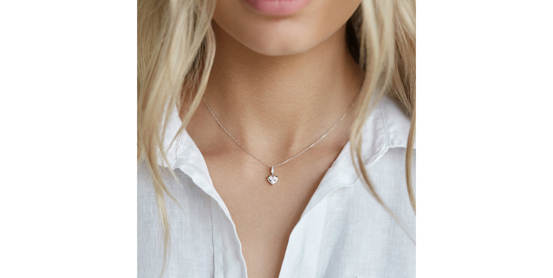 Přívěsok s diamantmi Loved Mystery