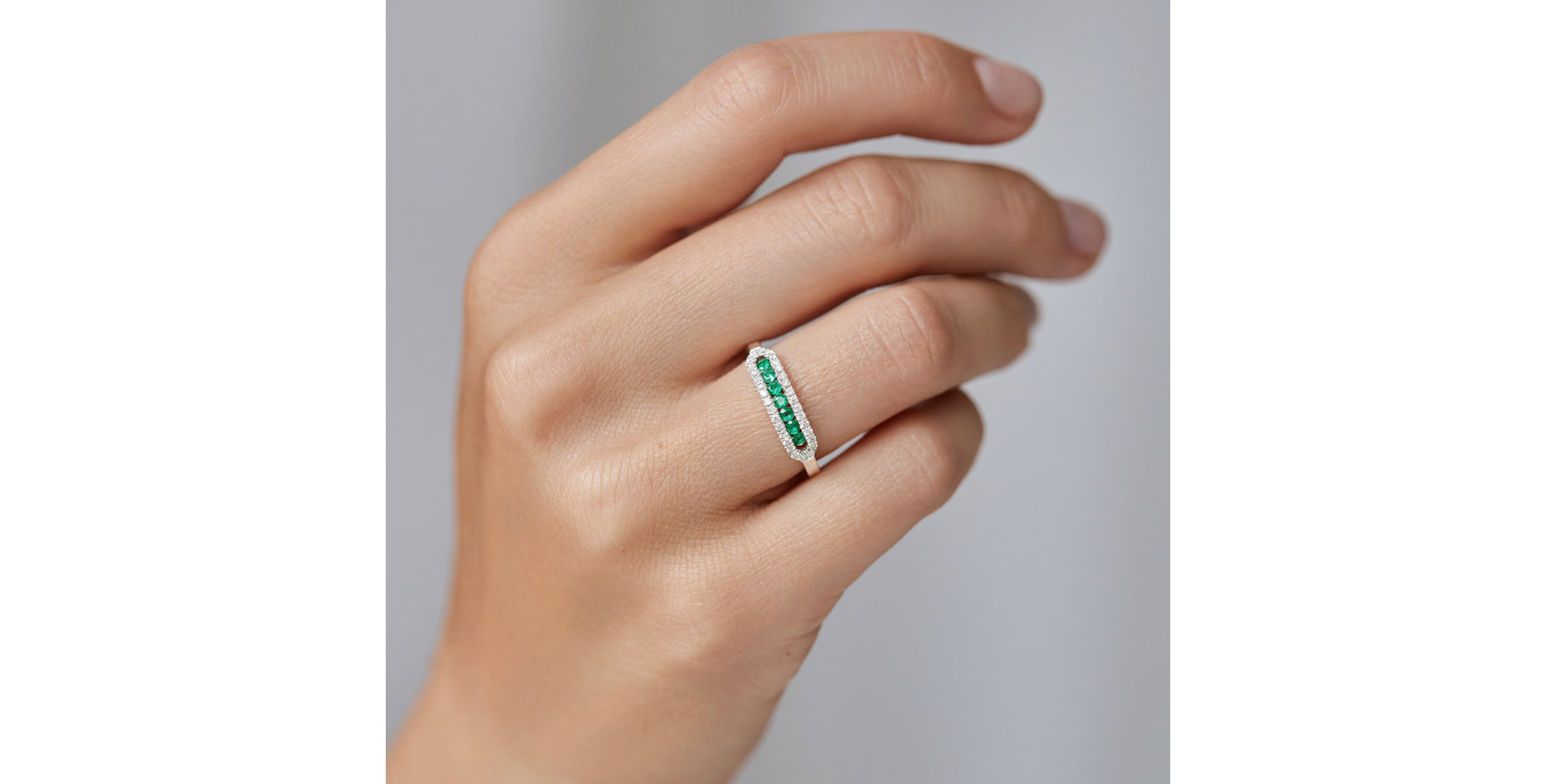 Prsteň s diamantmi Bright Life