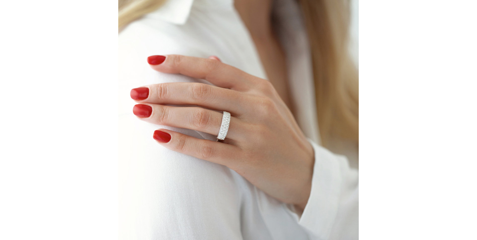 Prsteň s diamantmi Glorious Evening