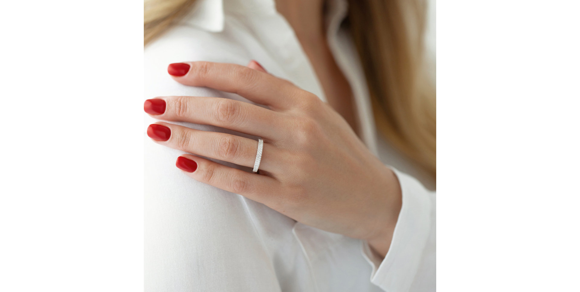 Prsteň s diamantmi Infinite Grace