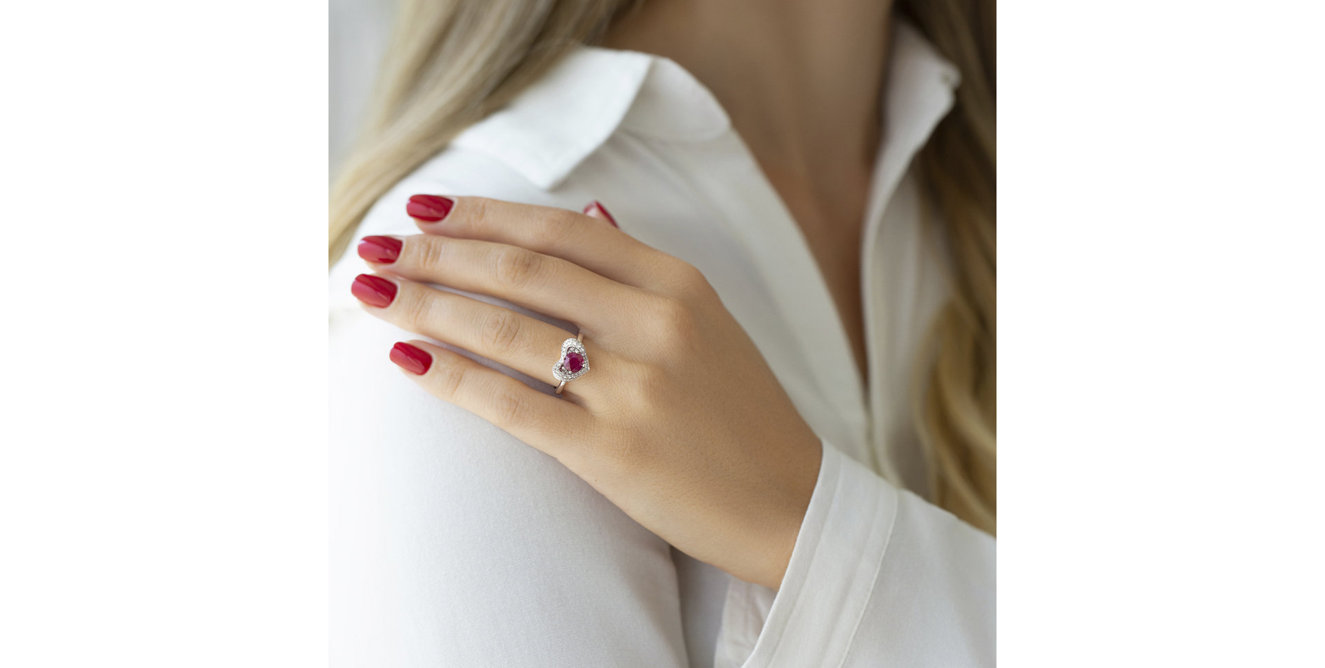 Prsteň s diamantmi Lovie