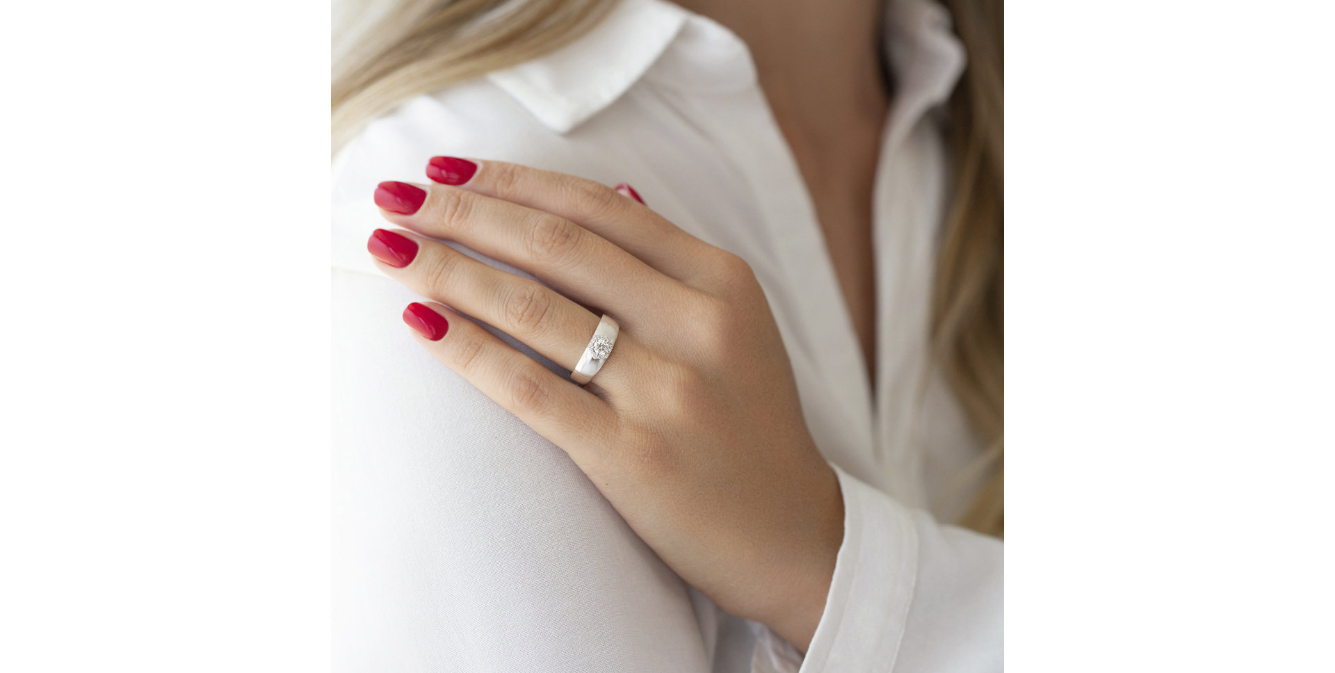 Prsteň s diamantmi Shiny Passion