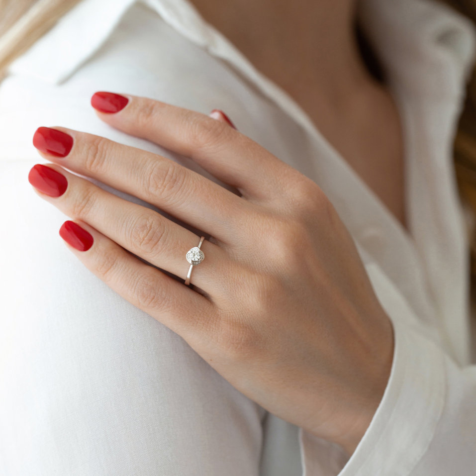 Prsteň s diamantmi Ferrante