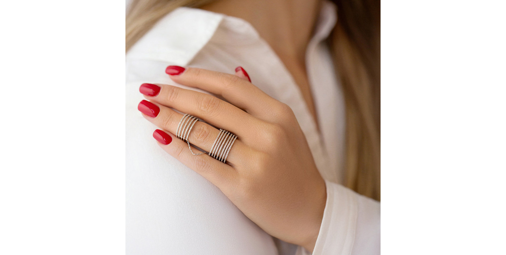 Prsteň s diamantmi Wonderful Theano