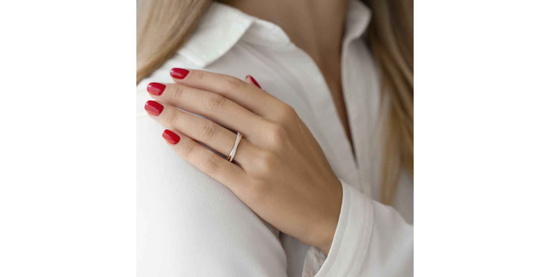 Prsteň s diamantmi Lunar Globe