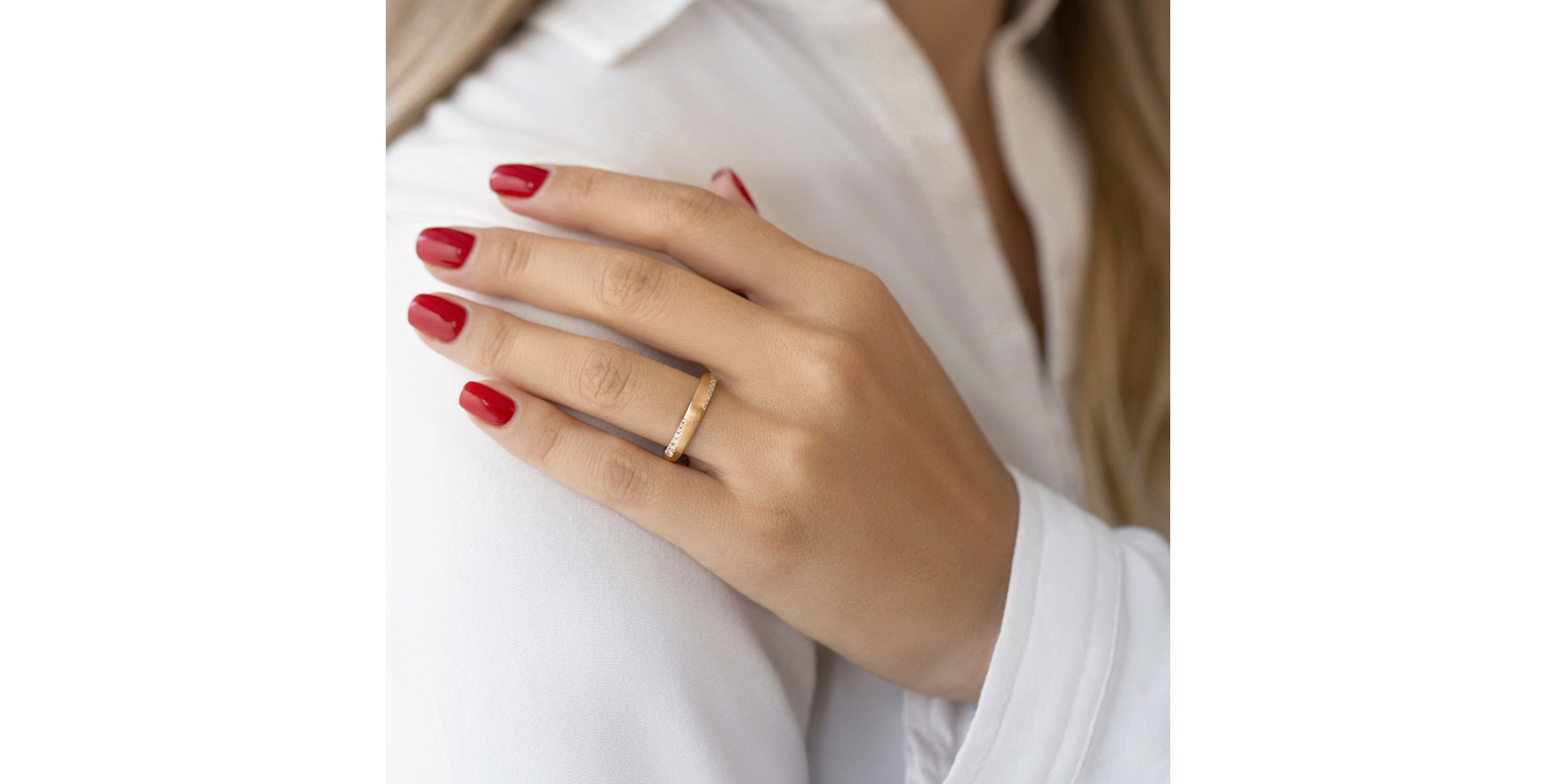 Prsteň s diamantmi Destiny