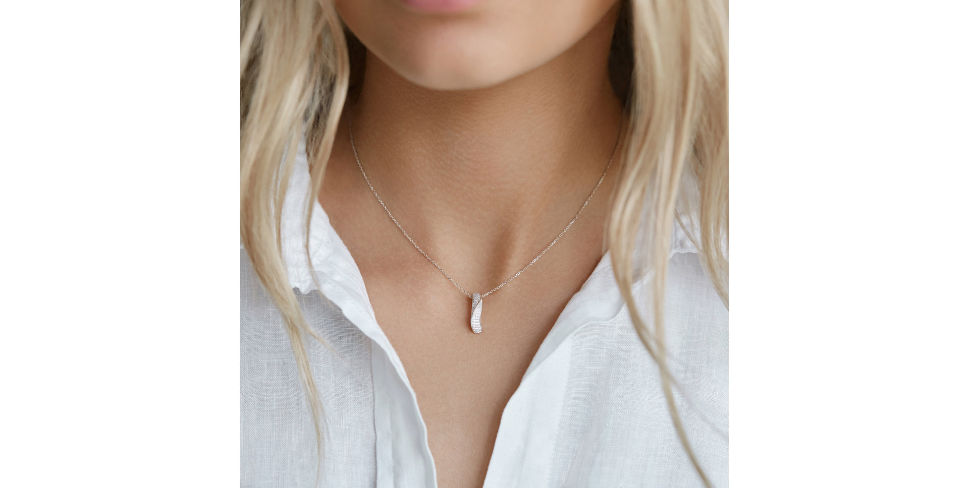 Přívěsok s diamantmi Sea Goddess