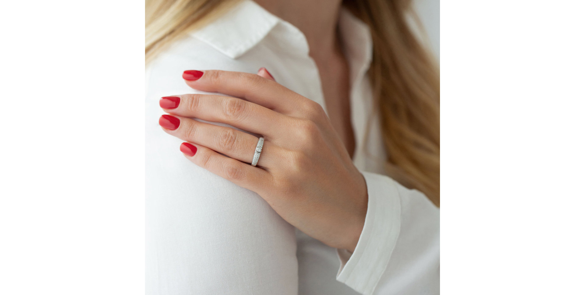 Prsteň s diamantmi Snow Generation