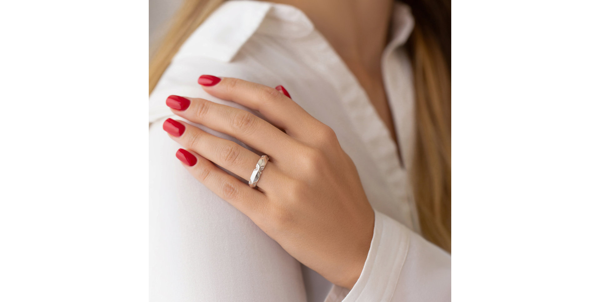 Prsteň s diamantmi Theodore