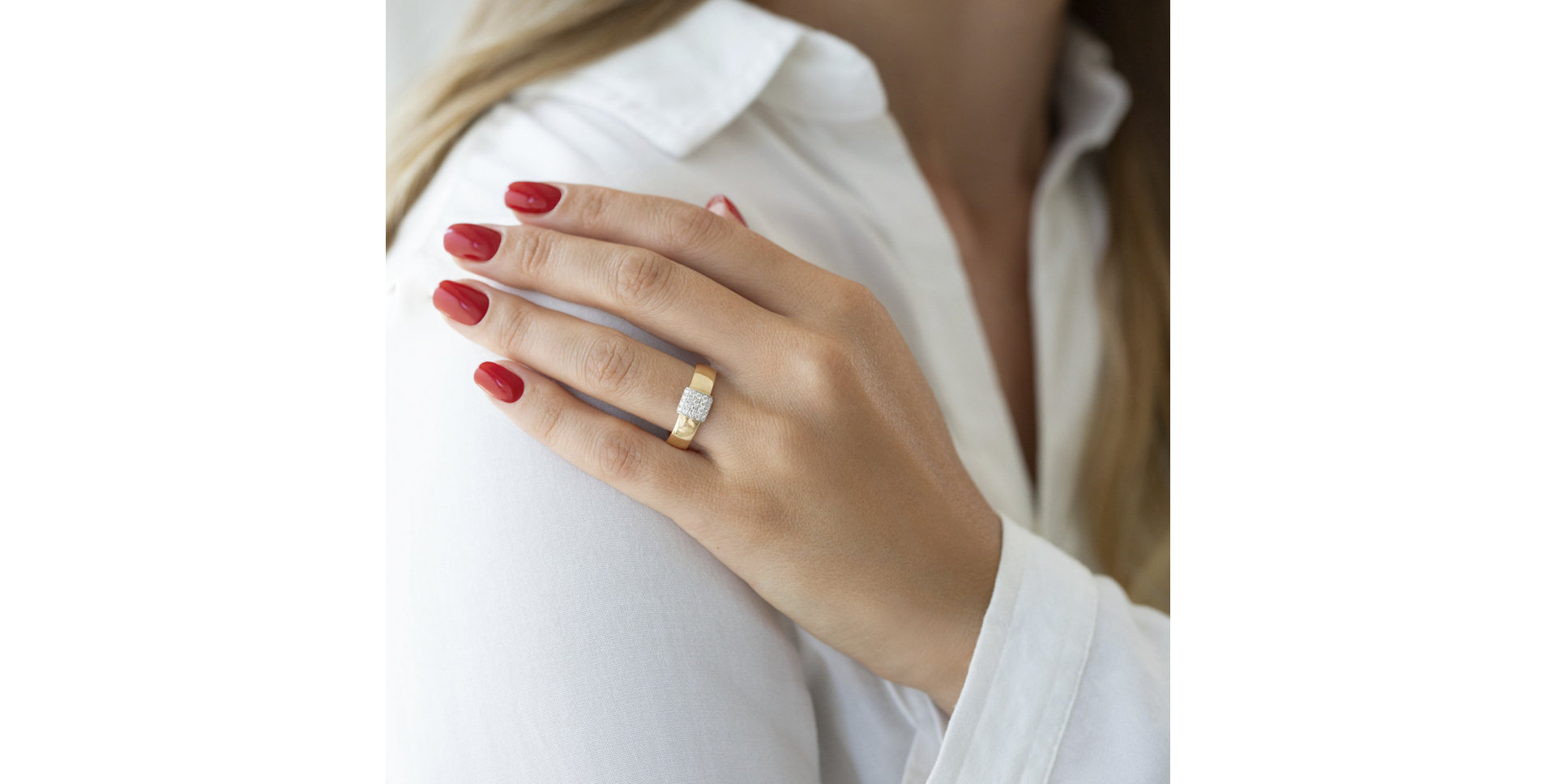 Prsteň s diamantmi Aymar