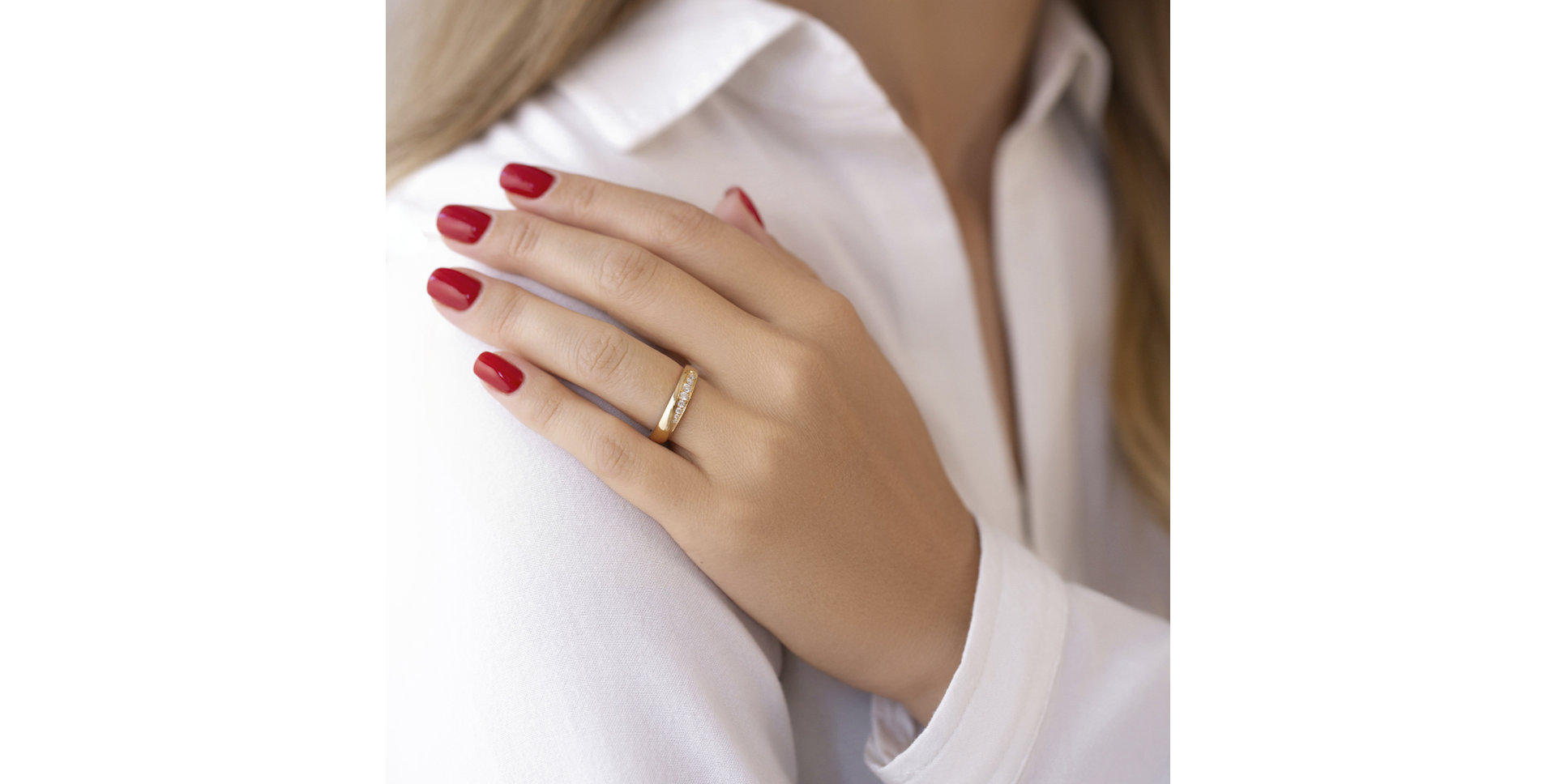 Prsteň s diamantmi Martino