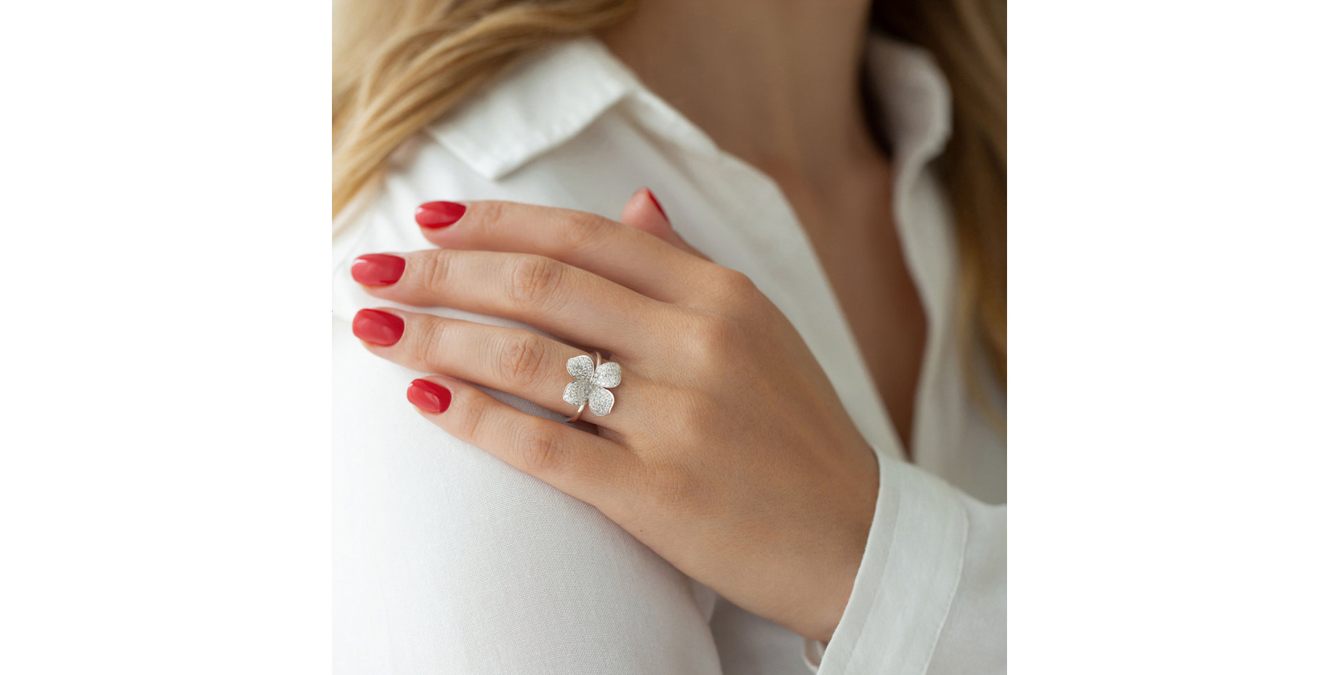 Prsteň s diamantmi Lucky Brilliance