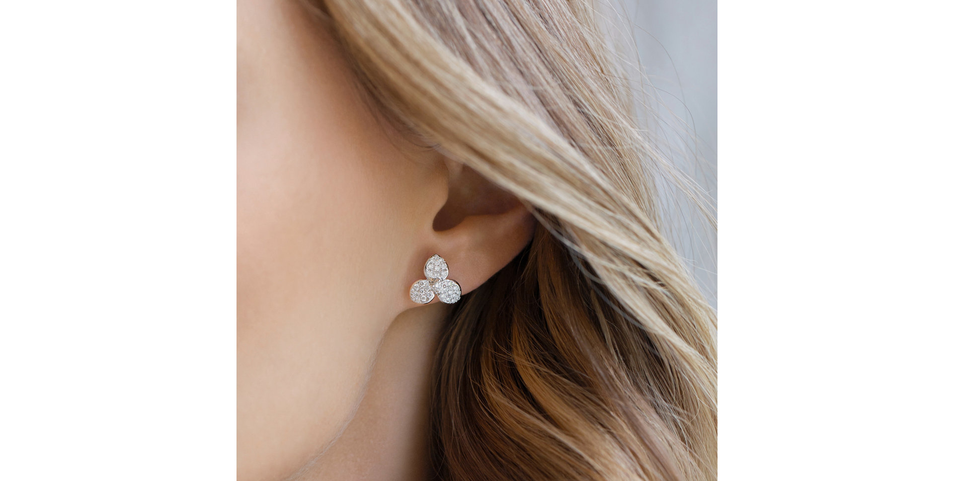 Náušnice s diamantmi Wally