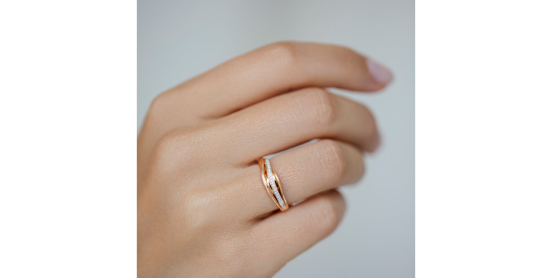 Prsteň s diamantmi Exquisite Life