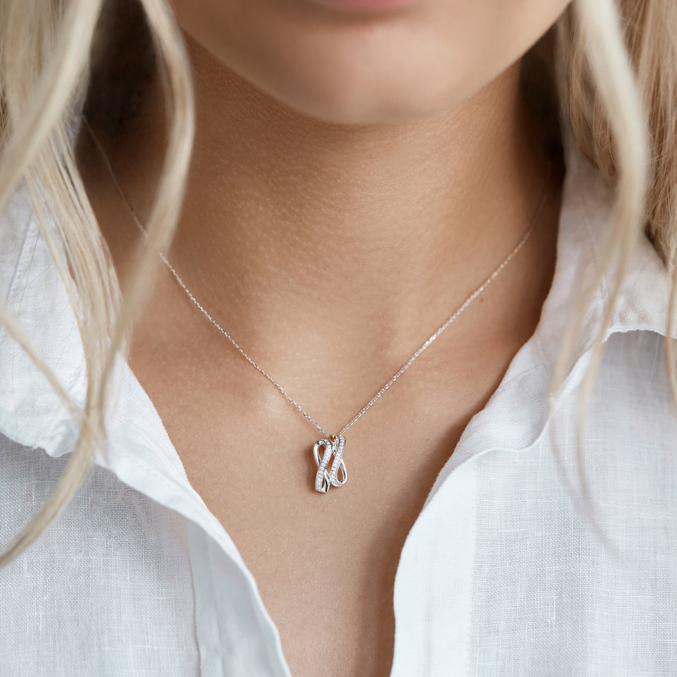 Přívěsok s diamantmi Couple of Lovers