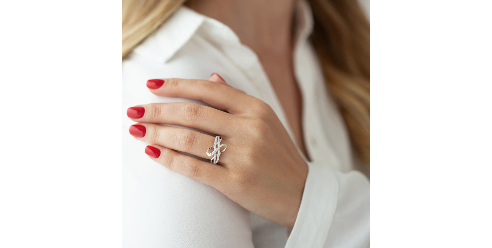 Prsteň s diamantmi Vesper Treasure