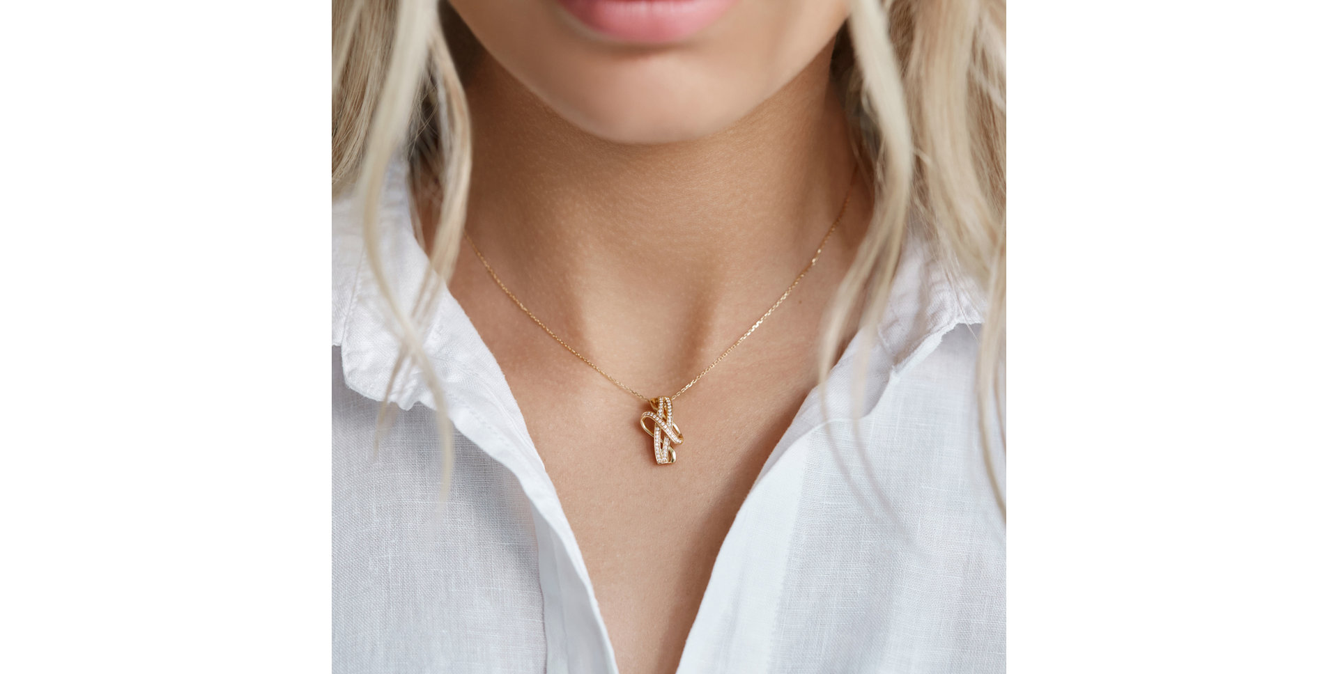 Přívěsok s diamantmi Bundle of love