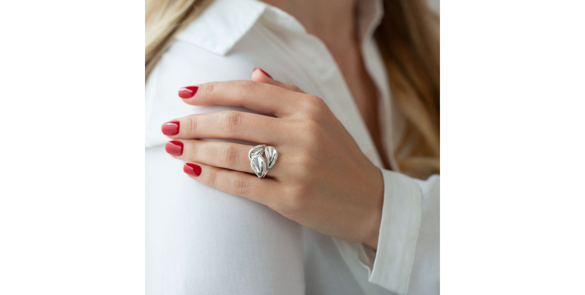 Prsteň s diamantmi Space Symphony