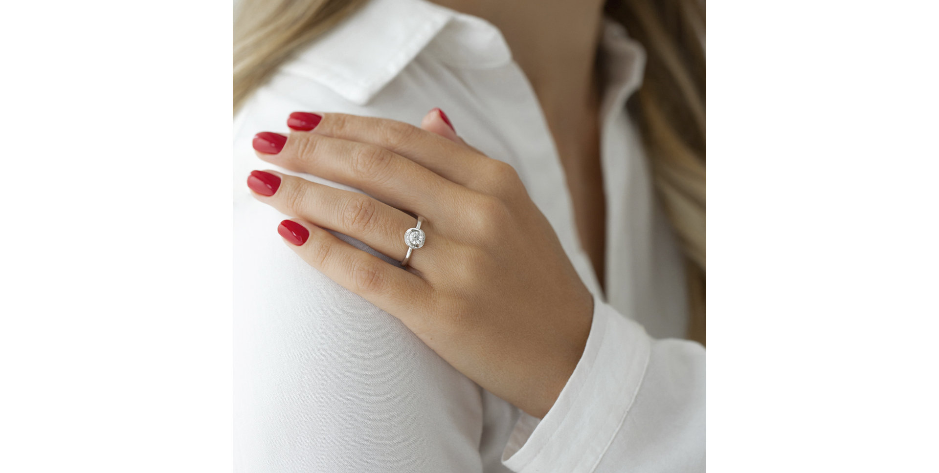 Prsteň s diamantmi Severina