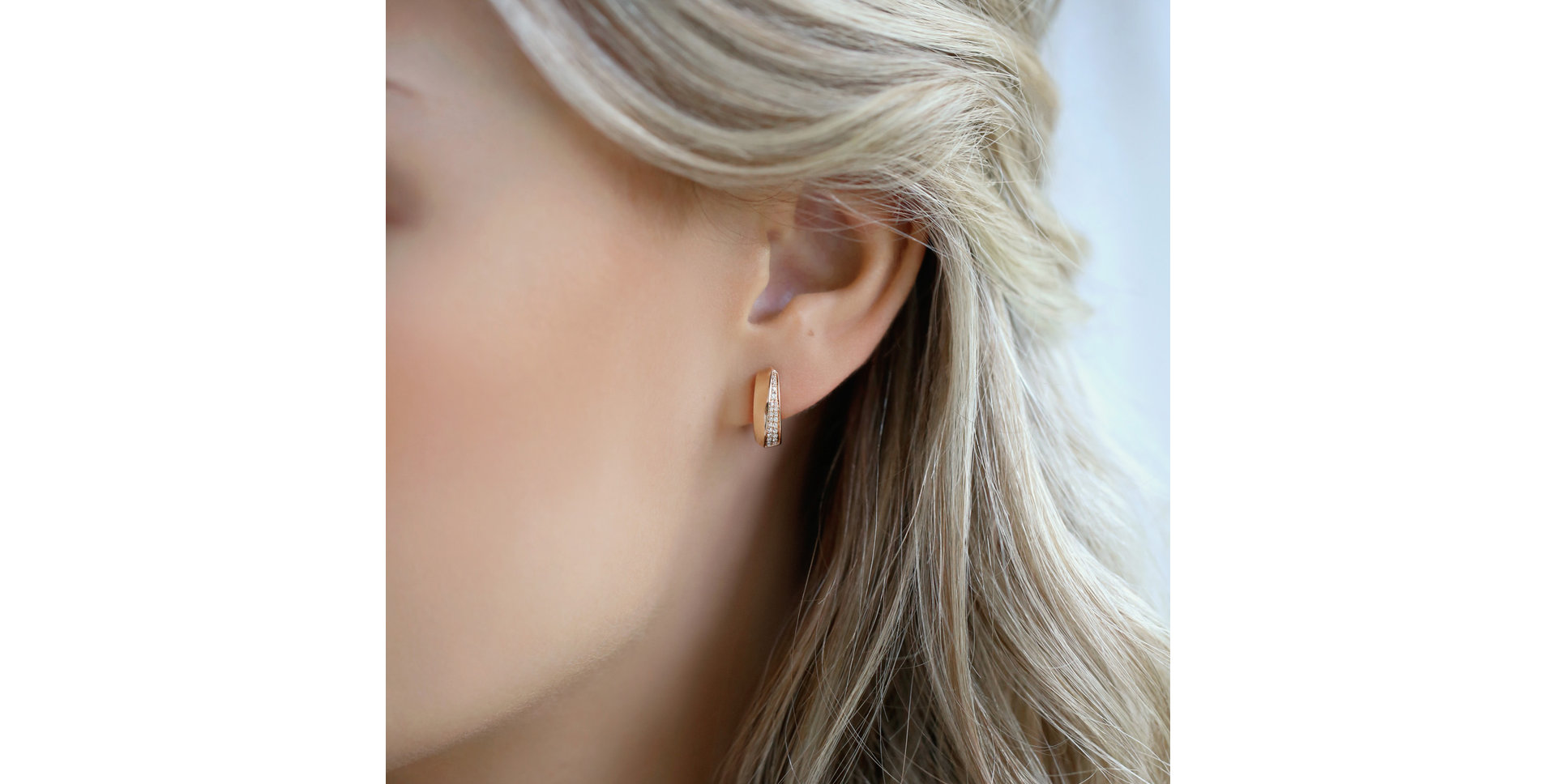 Náušnice s diamantmi Flash of Light