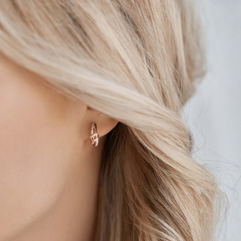 Náušnice s diamantmi Personal Joy