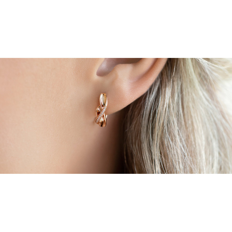 Náušnice s diamantmi Fatal Vesper