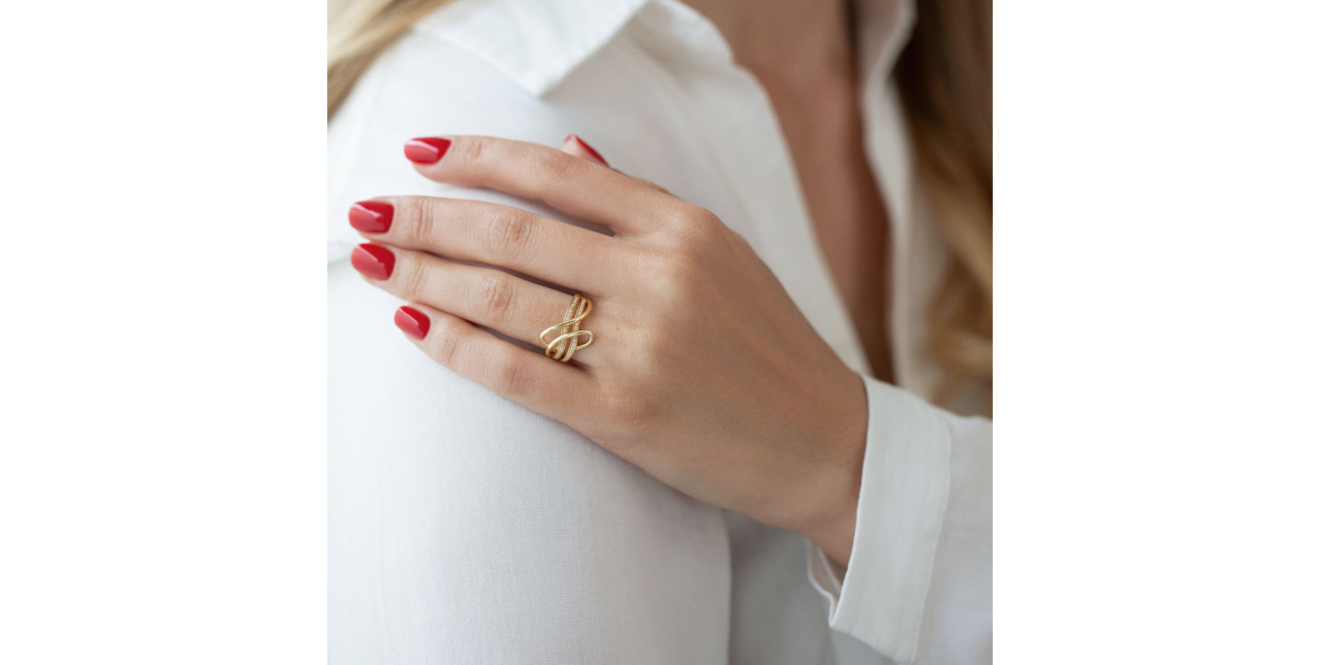 Prsteň s diamantmi Precious Joy