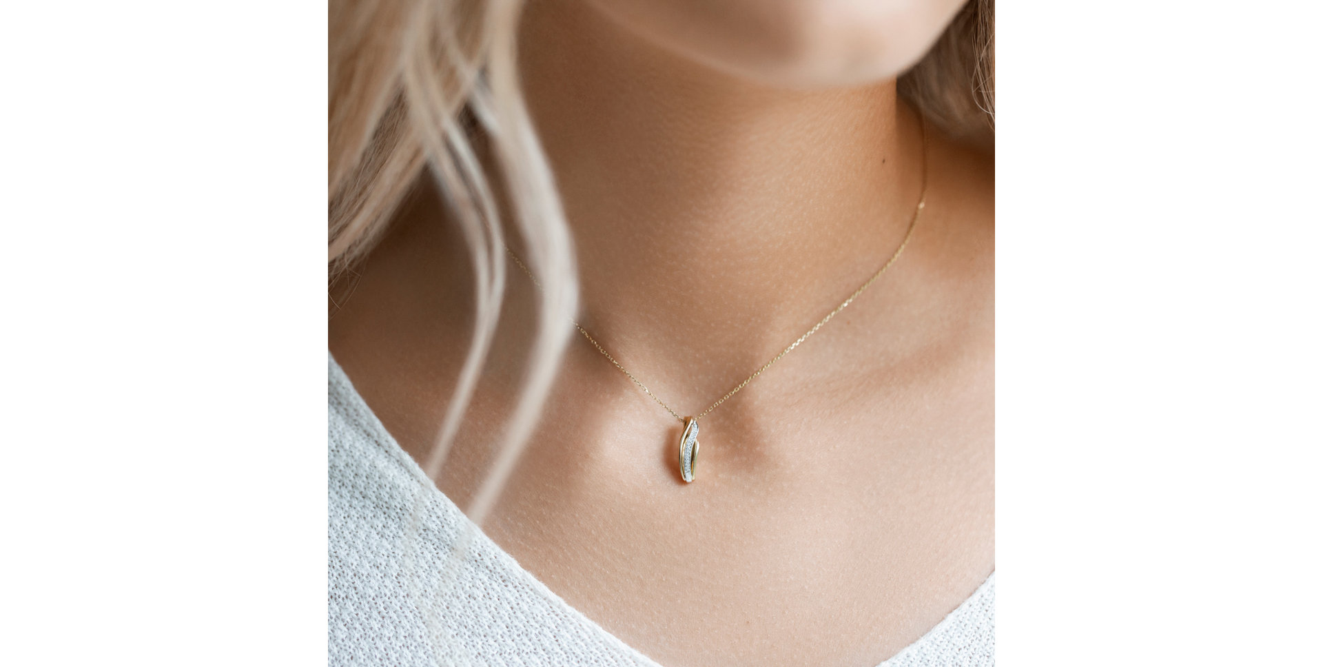 Přívěsok s diamantmi Seductive Touch