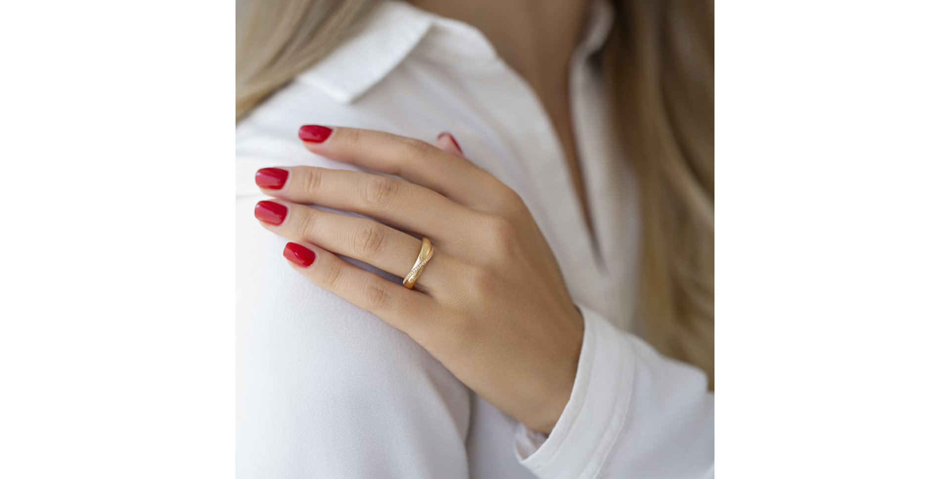 Prsteň s diamantmi Mattia