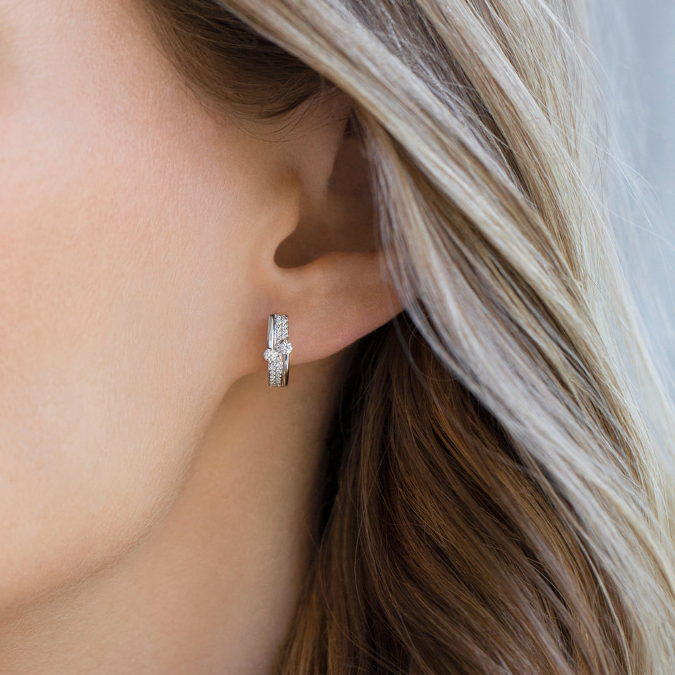 Náušnice s diamantmi Alchemy Essence