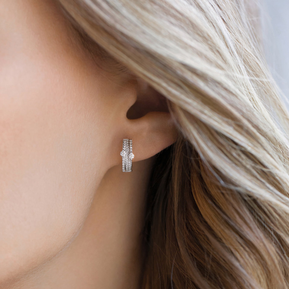 Náušnice s diamantmi Alchemy Essence