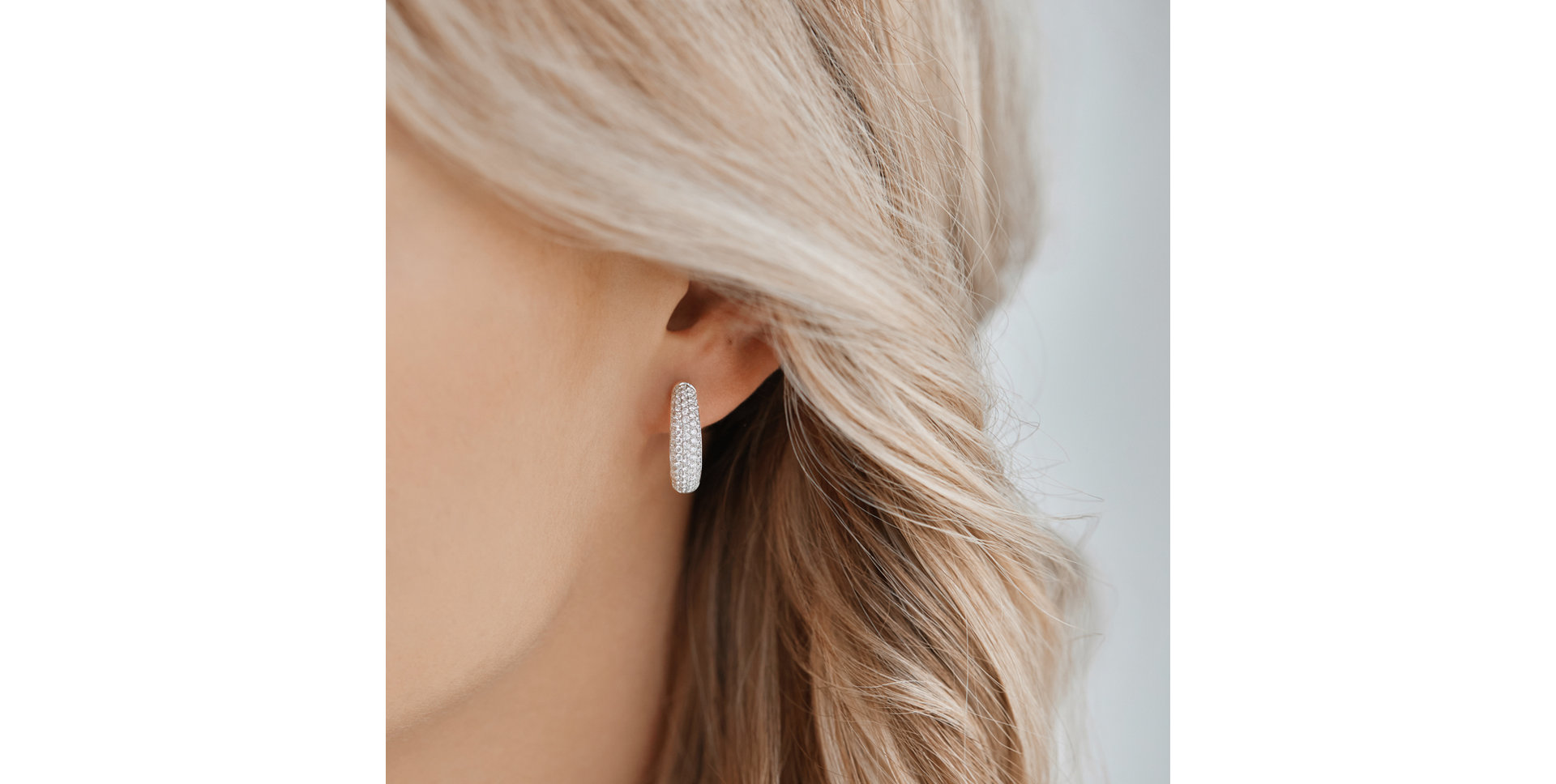 Náušnice s diamantmi Inferno Rain