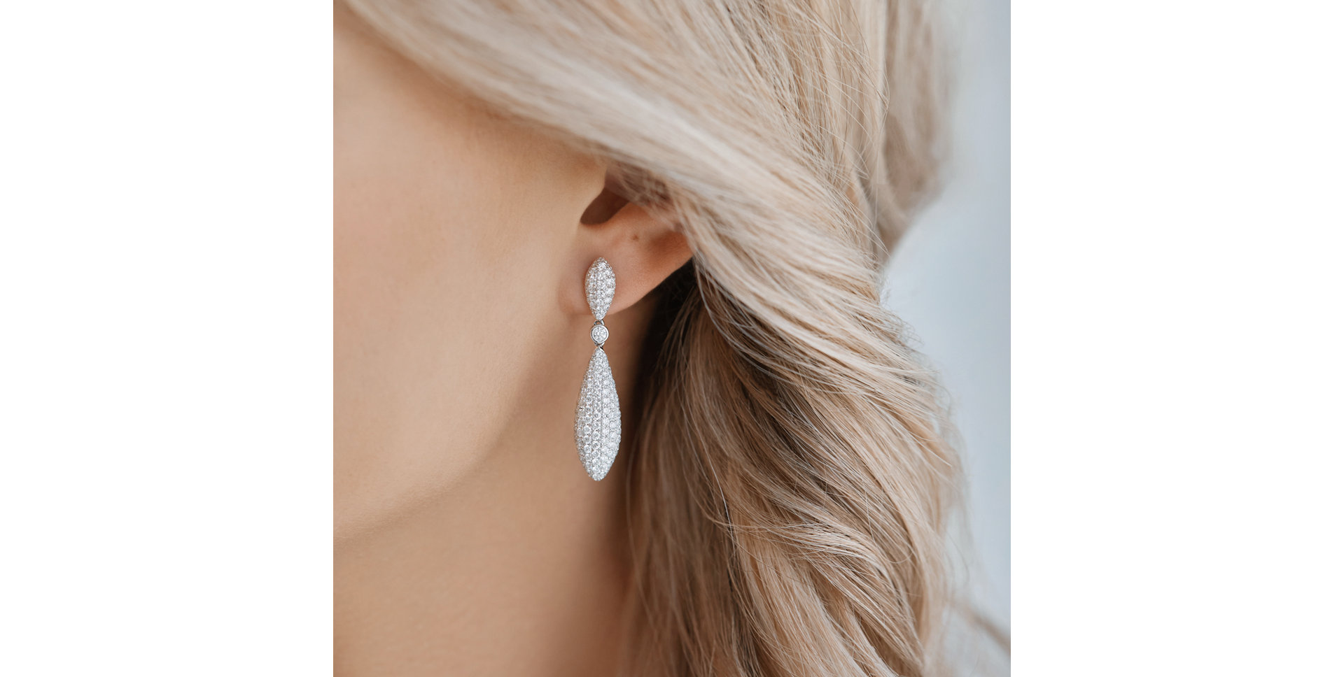 Náušnice s diamantmi Inferno Secret