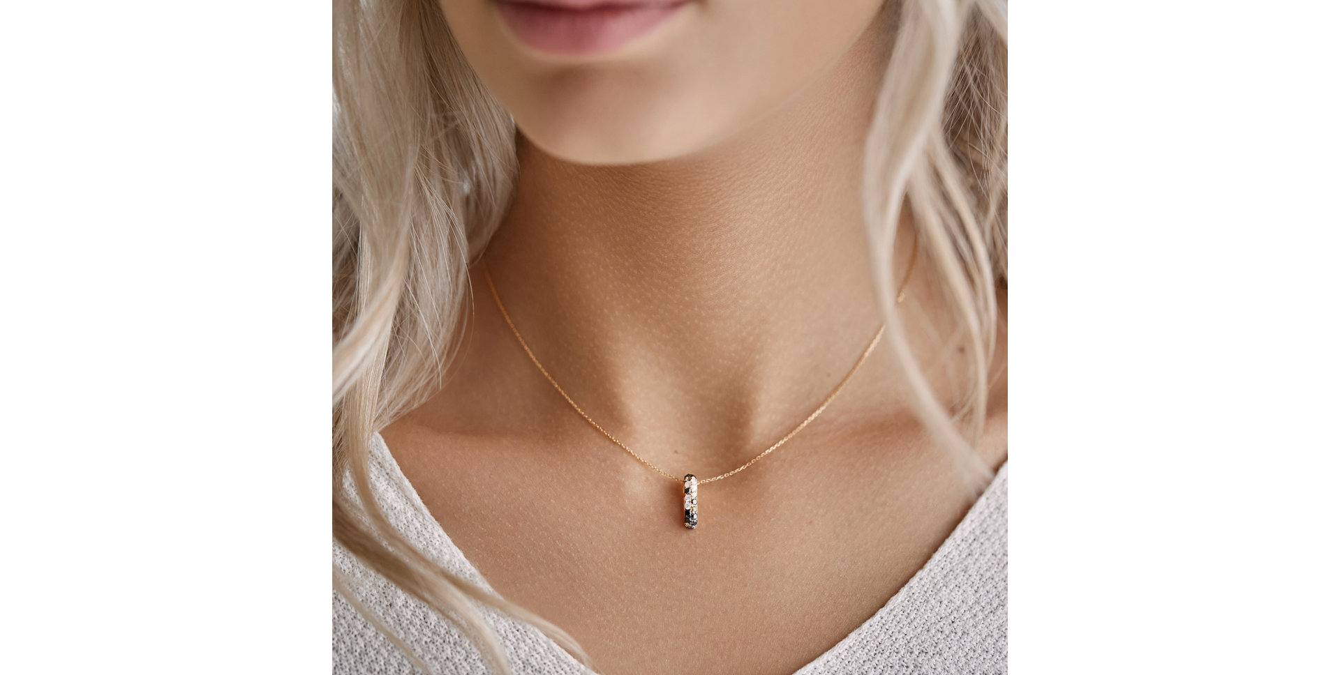 Přívěsok s diamantmi Inferno Sky