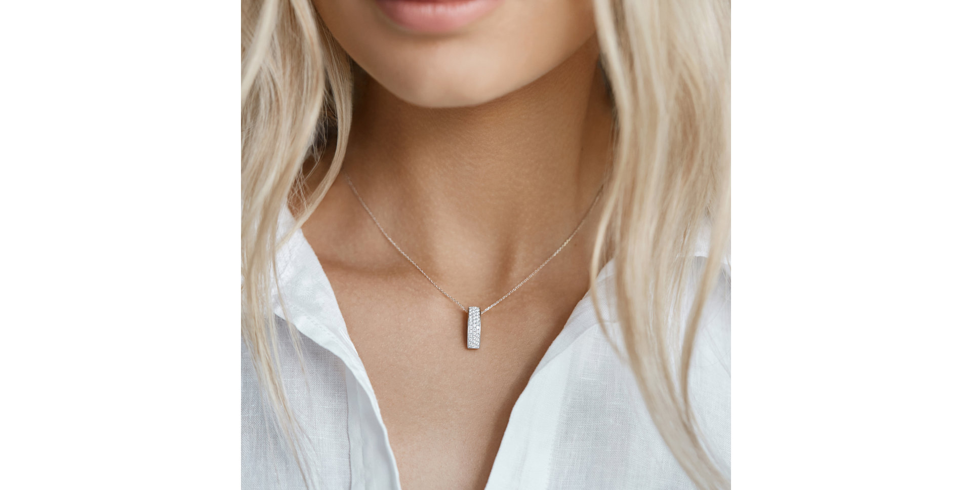 Přívěsok s diamantmi Inferno Night