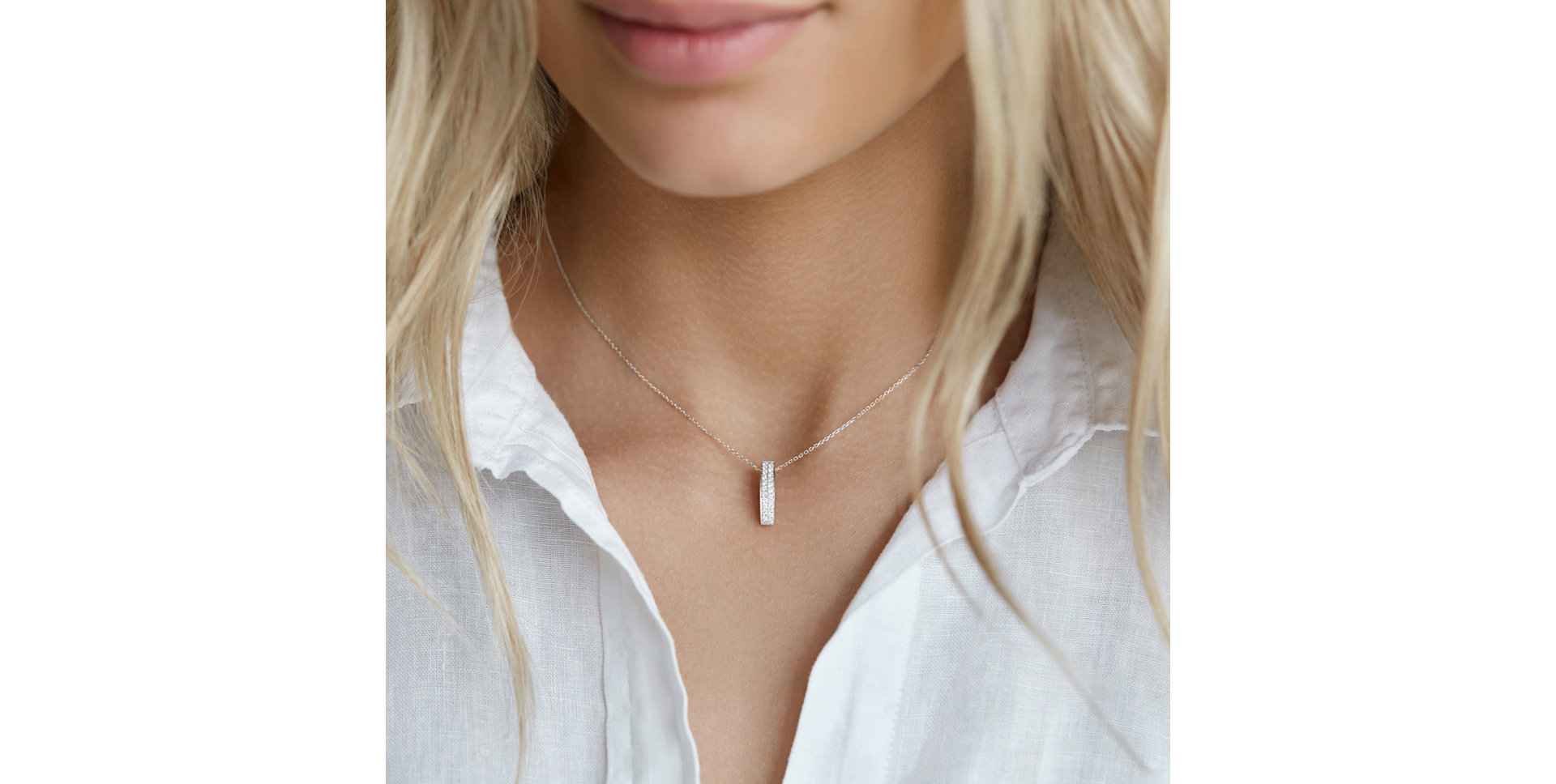 Přívěsok s diamantmi Inferno Night