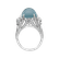Prsteň s akvamarínom a diamantmi Fascinating Ladyship4