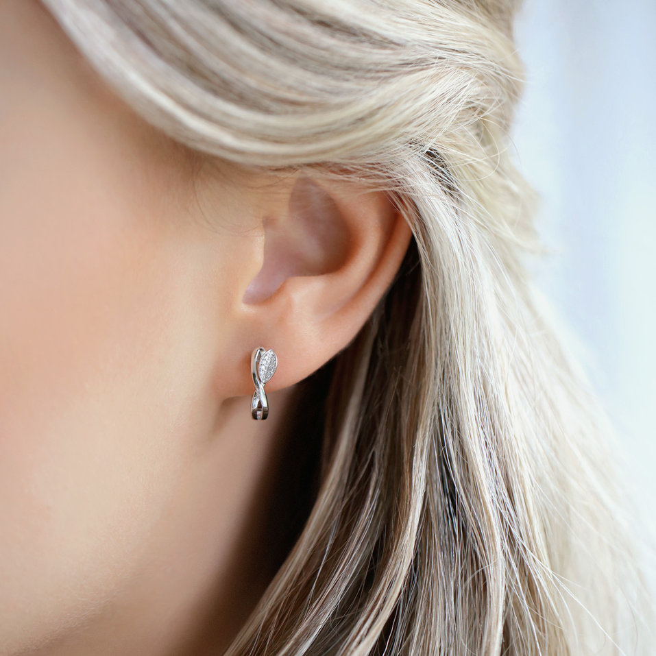 Náušnice s diamantmi Spring Celebration